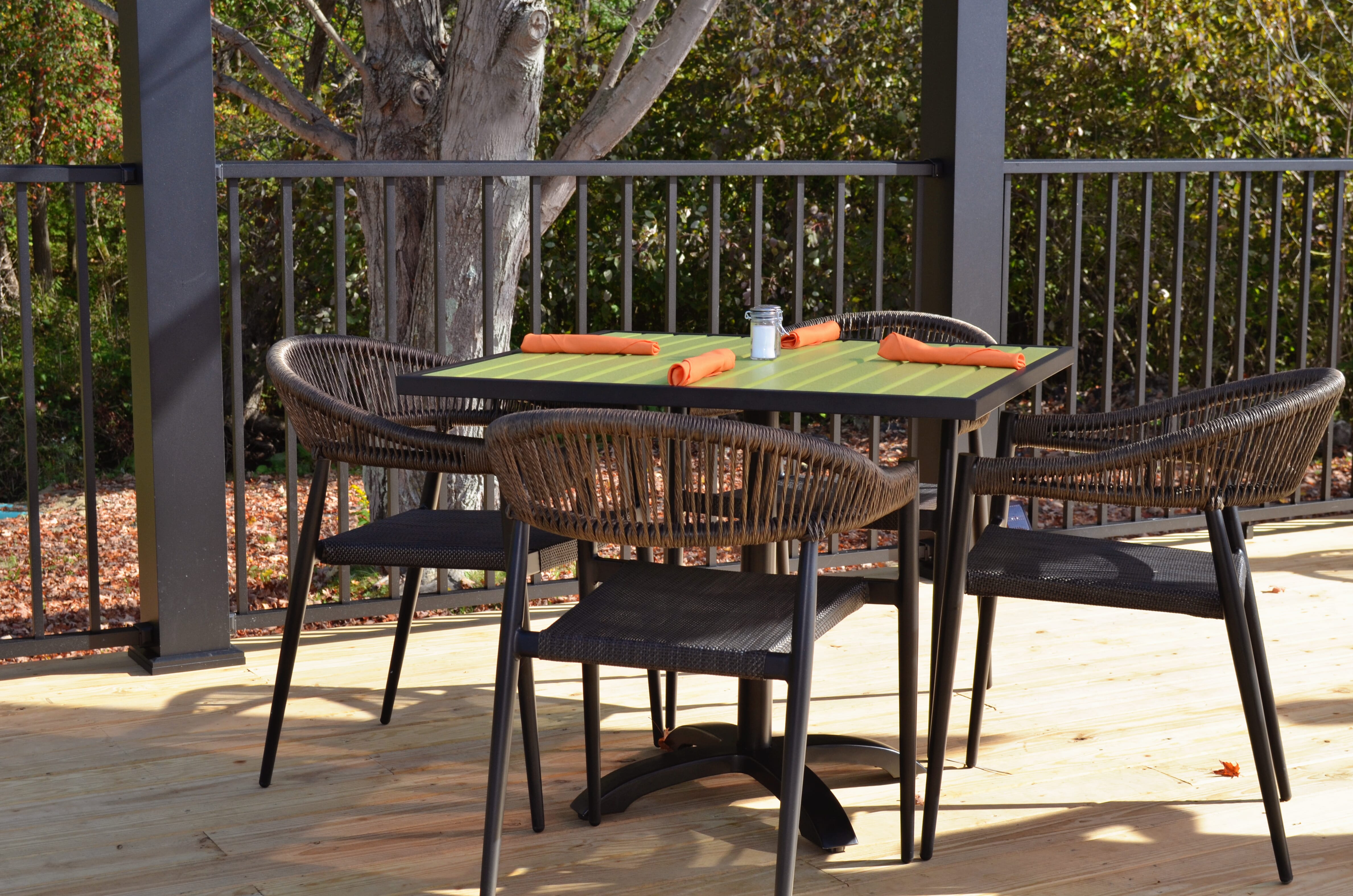 Make Your Patio Easier to Maintain with Stackable Seating