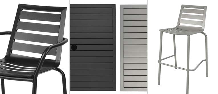 Bring Modern Design to Your Patio or Inside Your Restaurant with the Amalfi Collection