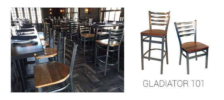 Introducing the GLADIATOR Tufted 950 Bucket Bar Stool