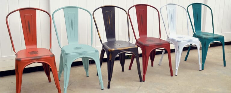Distressed Viktor Collection: Add a Pop of Color to Your Restaurant