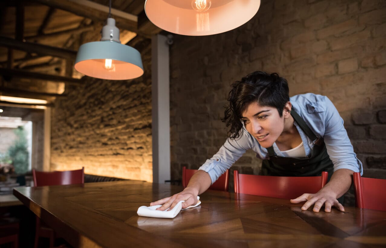 How Do I Clean My Restaurant Table Tops? FAQs from the Files of East Coast Chair & Barstool