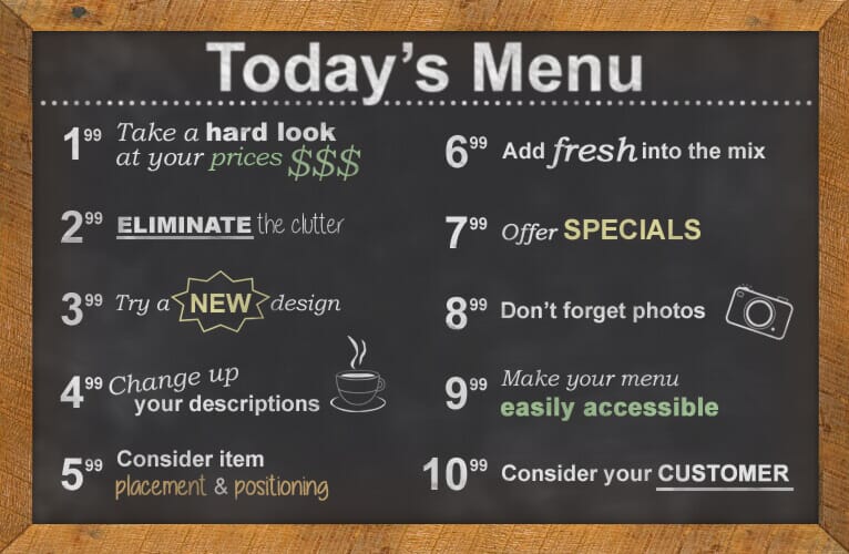 10 Ways to Improve Your Restaurant & Menu to Increase Profitability
