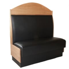 Wood Framed Style Restaurant Booth – Custom Options