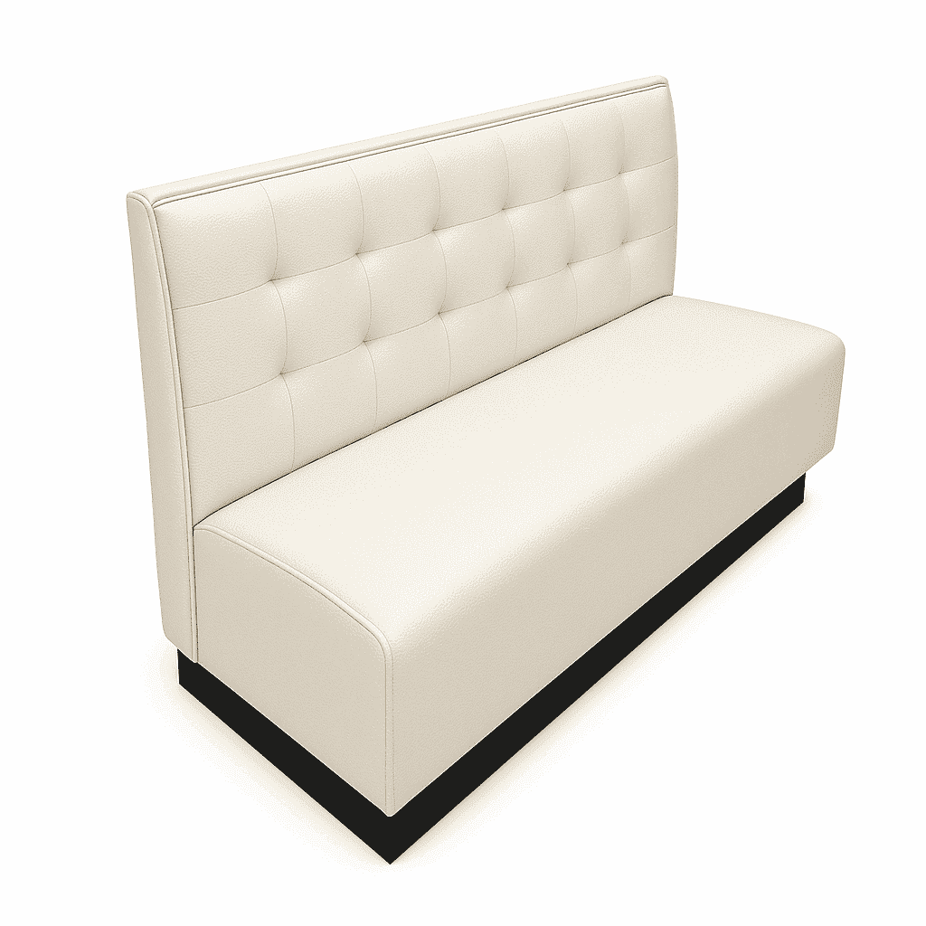 Tufted Back Restaurant Booth with Custom Options
