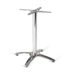 Chrome X-Base Restaurant Table Base – Indoor/Outdoor (23