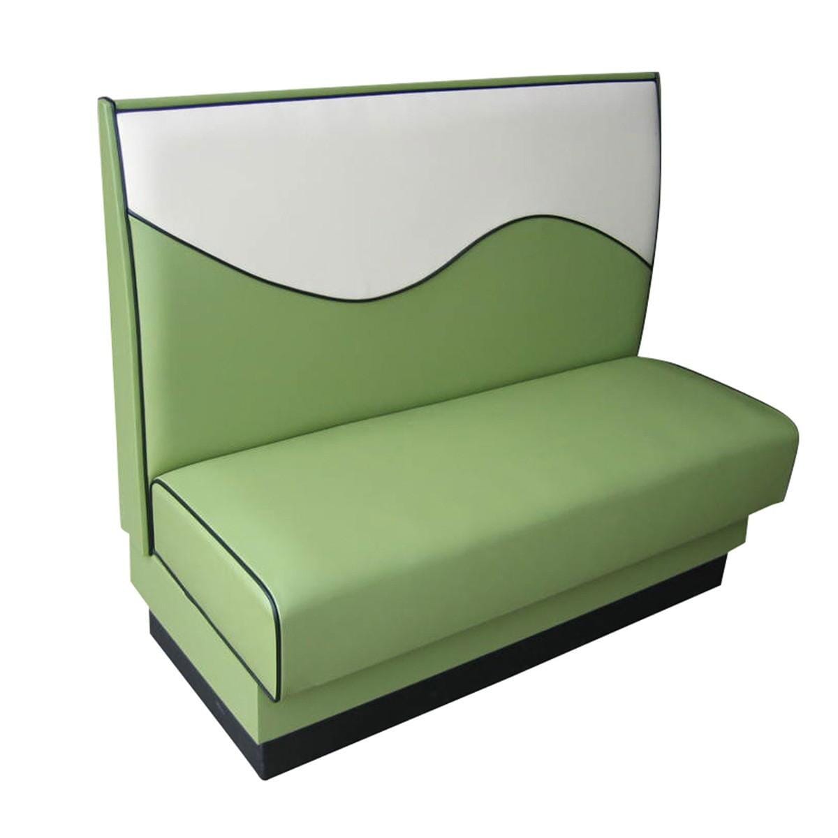 Wave-Length Style Restaurant Booth &ndash; Custom Options