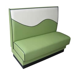 Wave-Length Style Restaurant Booth – Custom Options