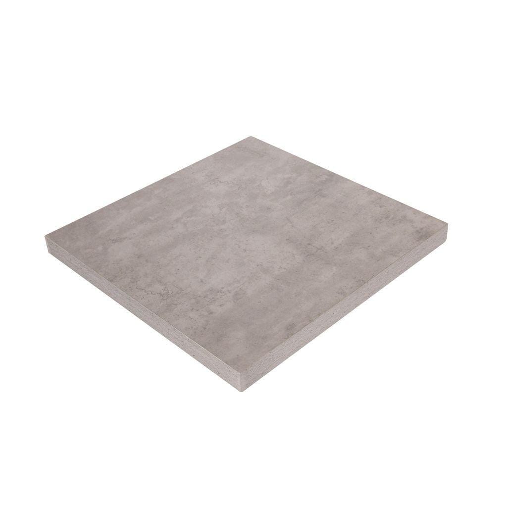 DUROlight Laminate Restaurant Square / Rectangle Table Top in Cement Finish (Multiple Sizes Available!)