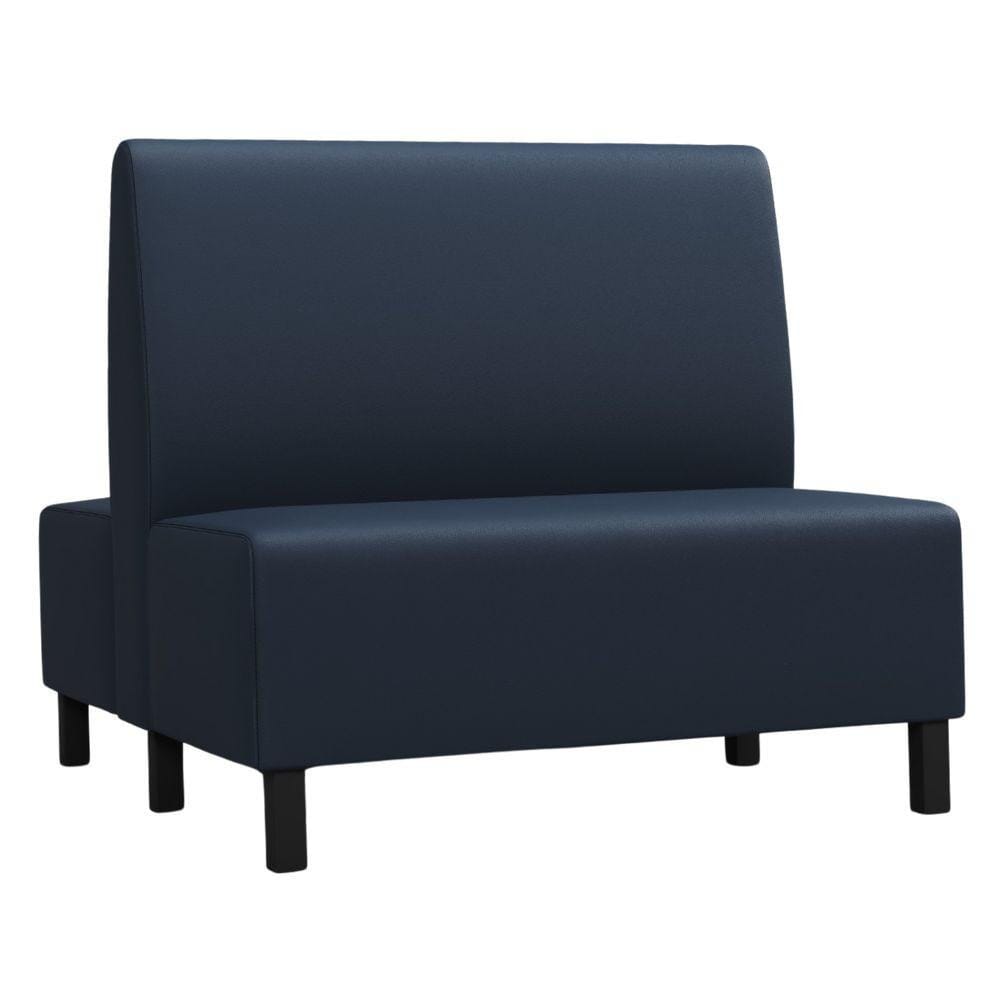 Custom Hannah Modular Restaurant Booth &ndash; Double with Custom Options