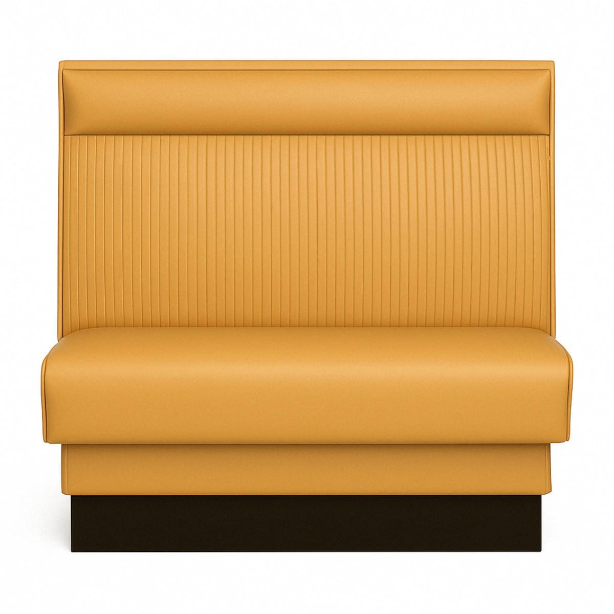 Basic Restaurant Booth with Headroll and Custom Options