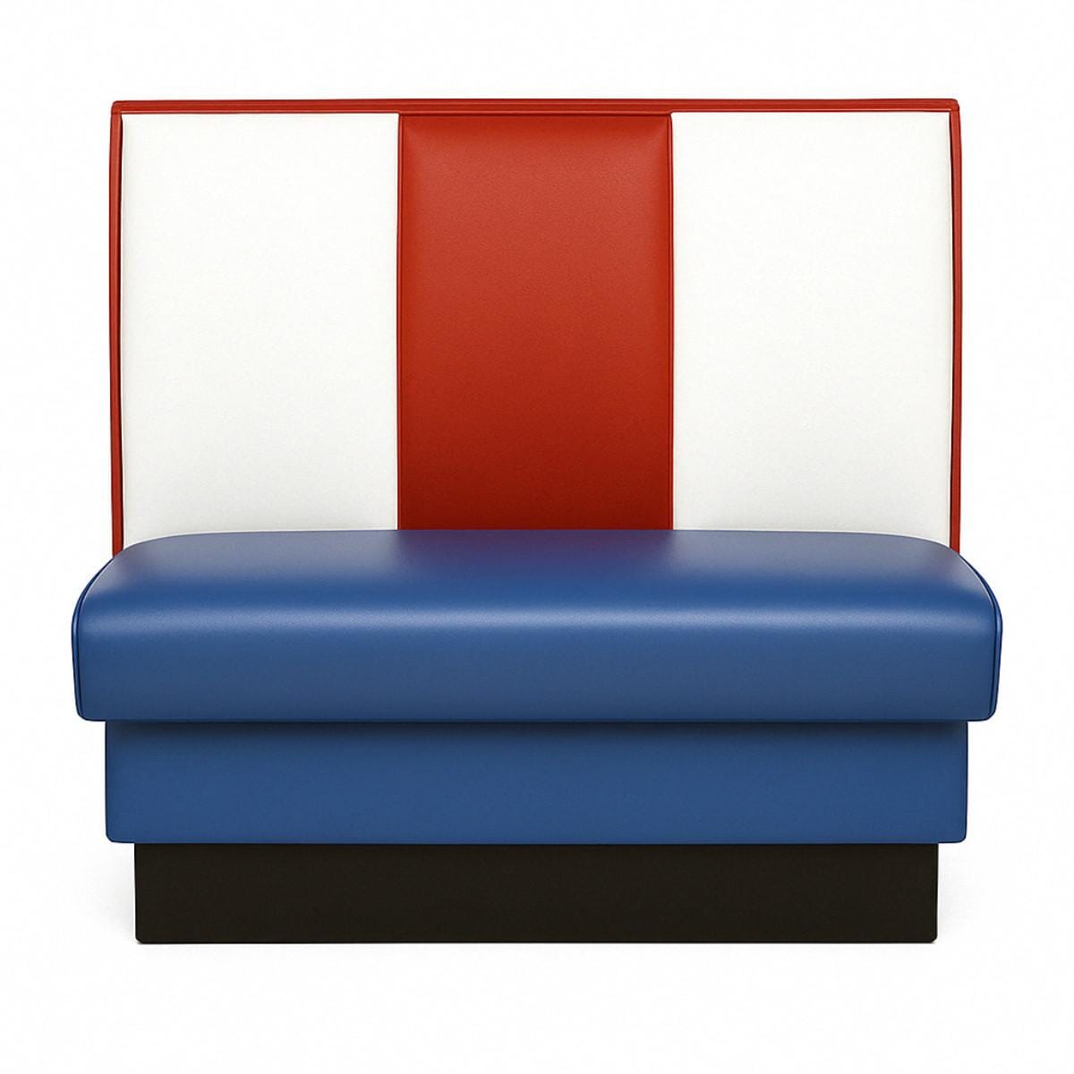 Tri-Sectional Style Restaurant Booth &ndash; Custom Options