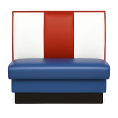 Tri-Sectional Style Restaurant Booth – Custom Options