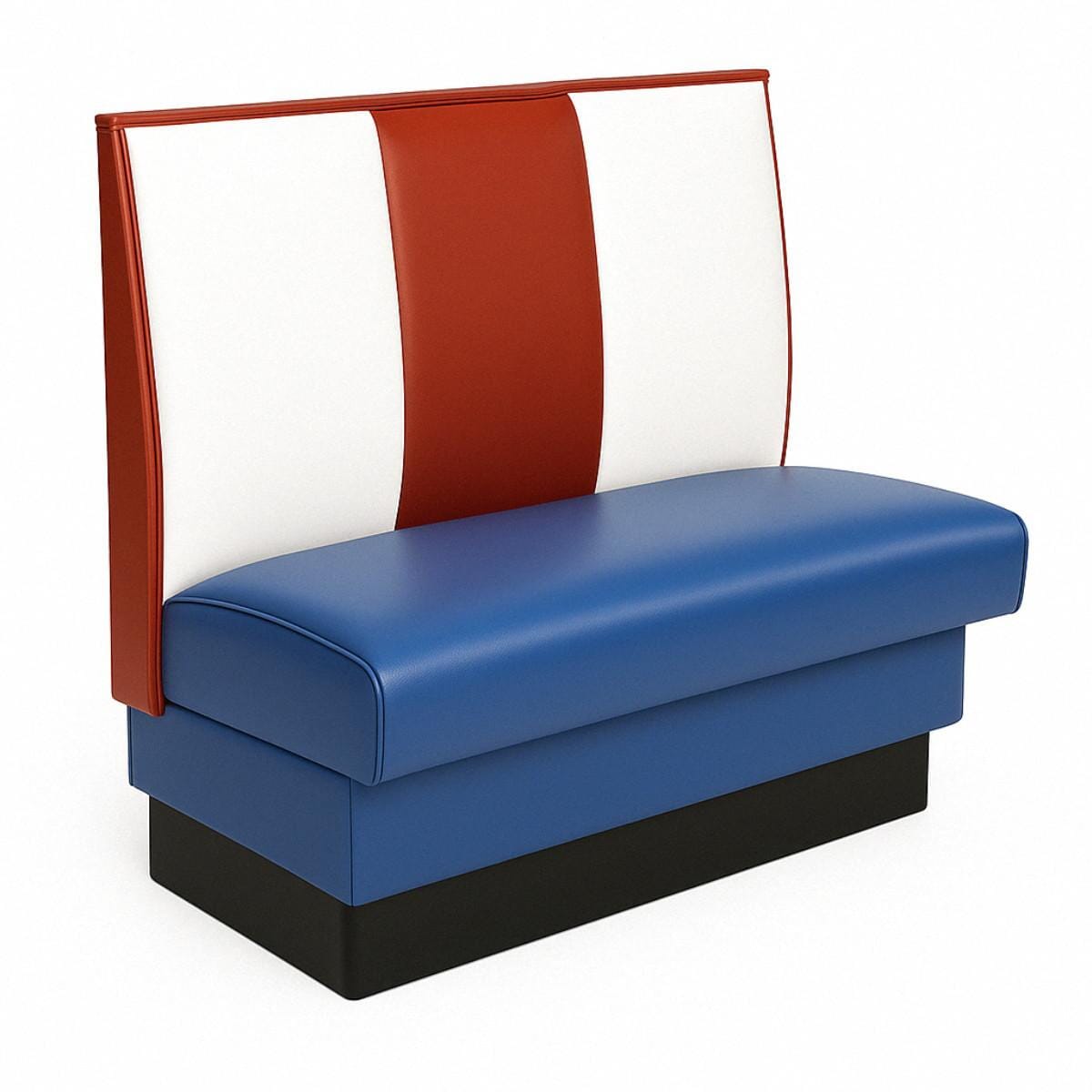 Tri-Sectional Style Restaurant Booth &ndash; Custom Options