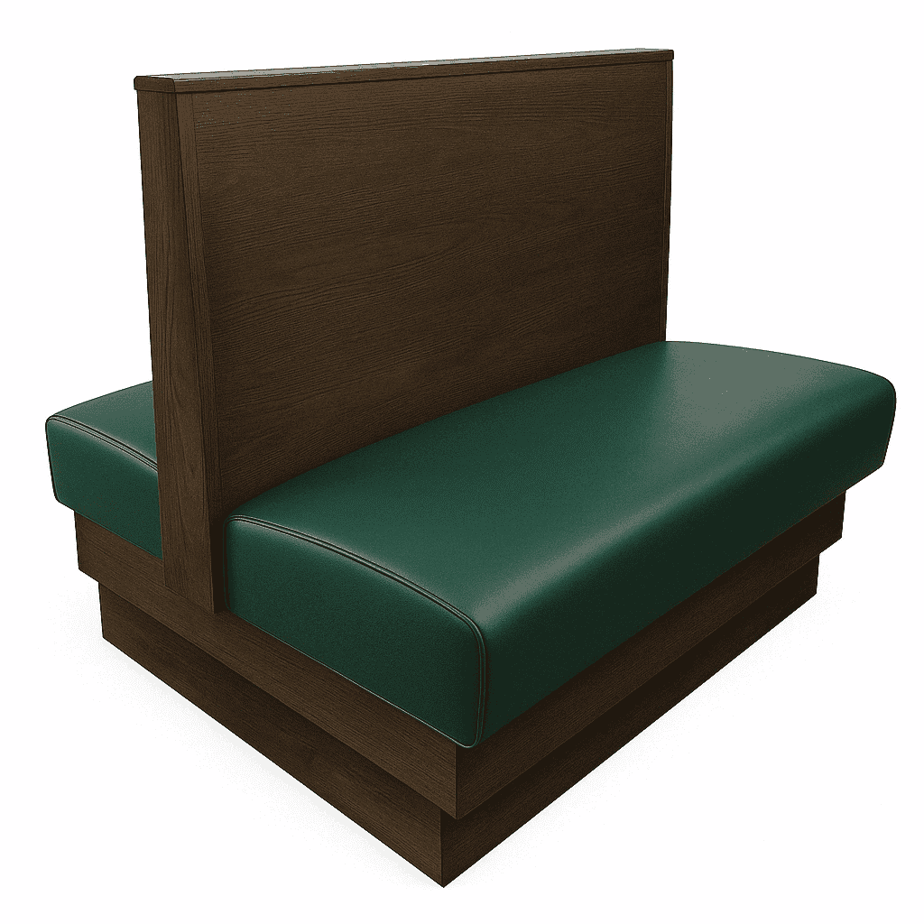 Sorrento Solid Wood Restaurant Booth with Custom Options