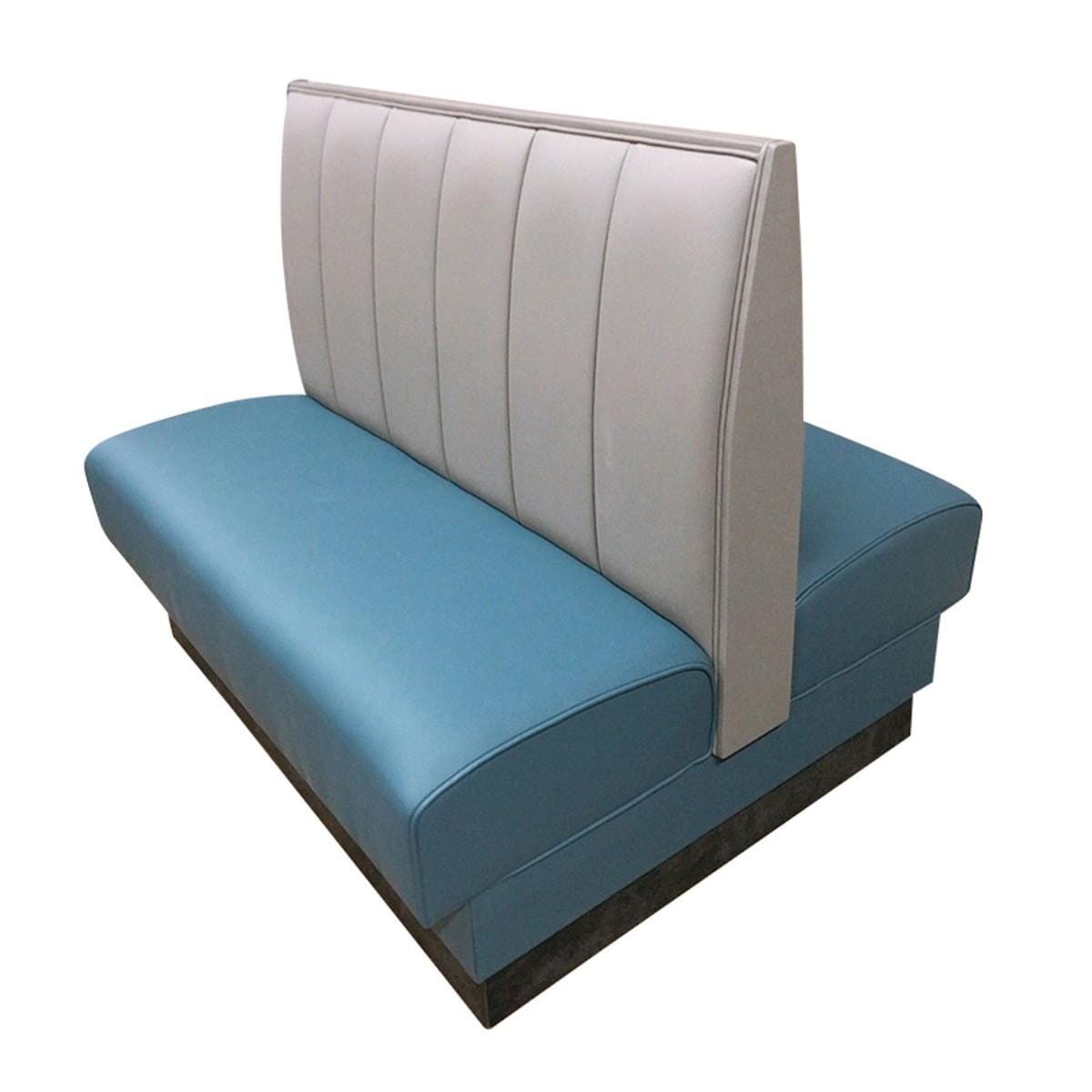 Six Channel Style Restaurant Booth &ndash; Custom Options
