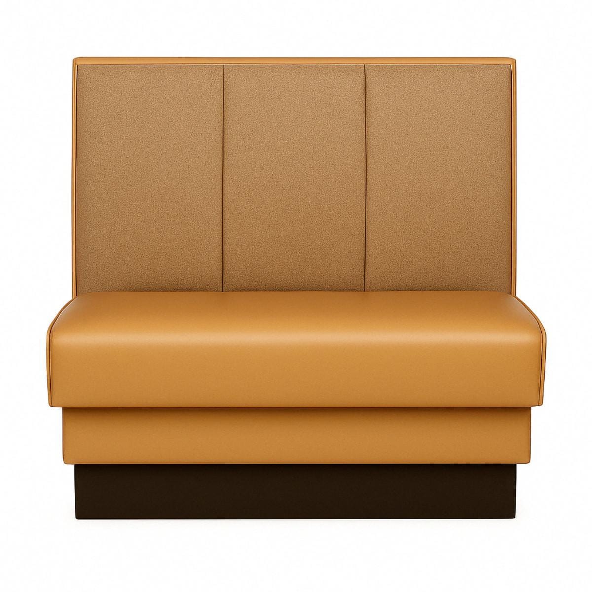 Three Channel Back Style Restaurant Booth &ndash; Custom Options