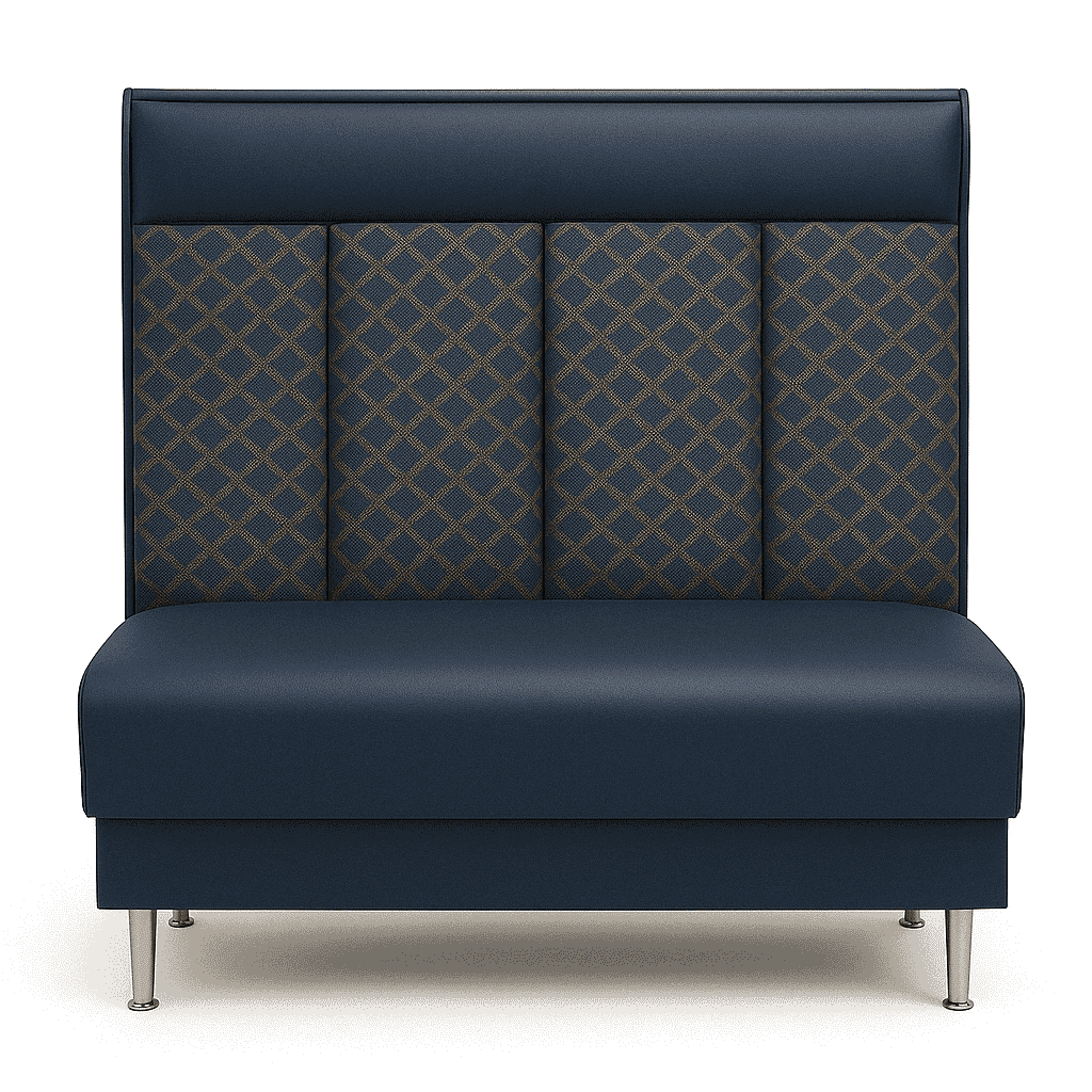 Capri Upholstered Restaurant Booth with Custom Options