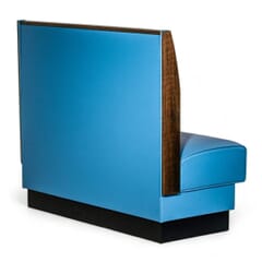 Basic Wood and Upholstered Restaurant Booth with Custom Options