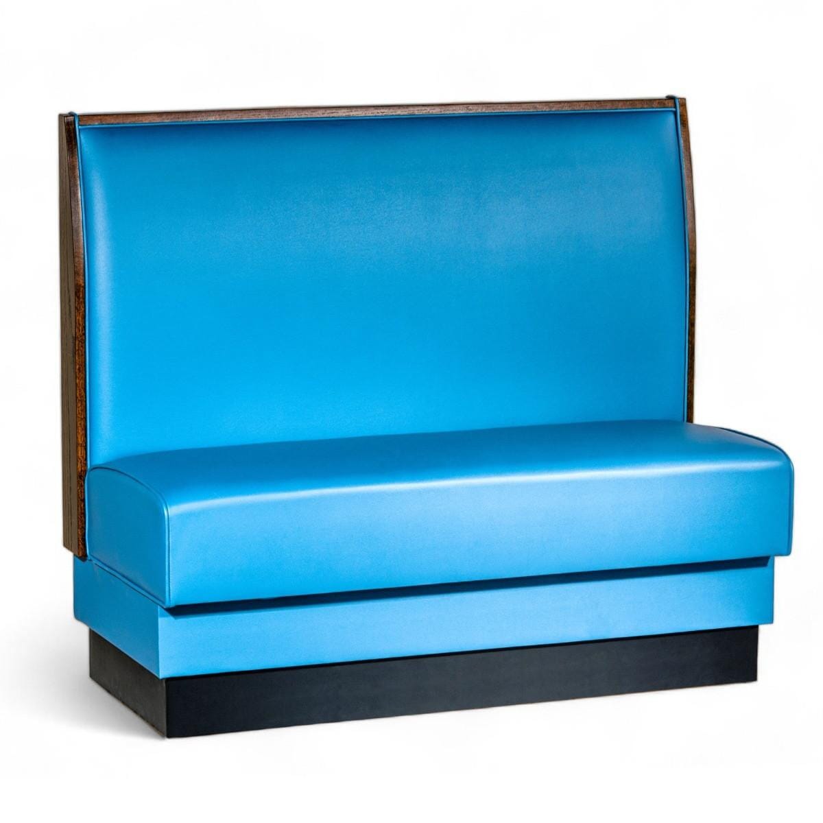 Basic Wood and Upholstered Restaurant Booth with Custom Options