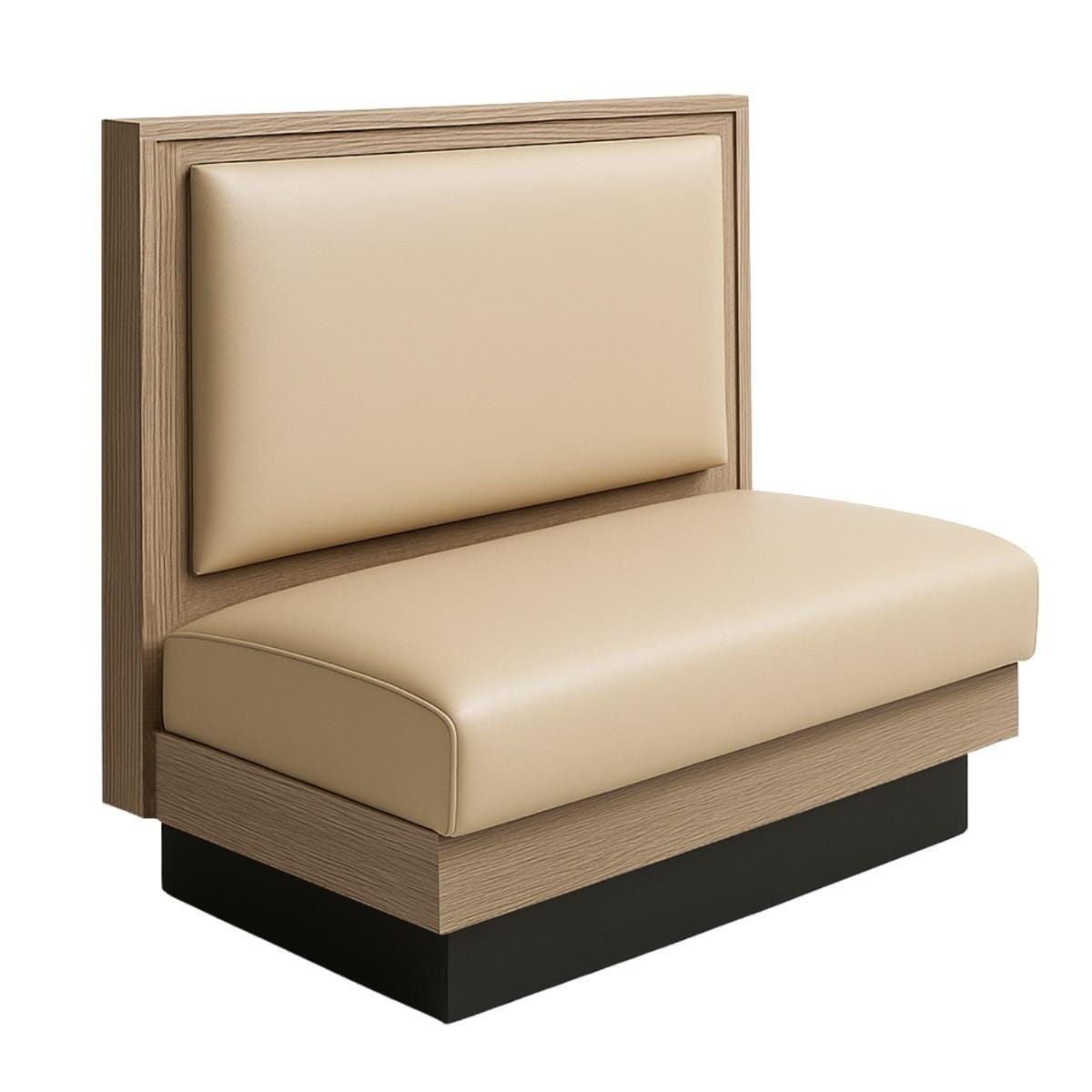 Burano Solid Wood Restaurant Booth &ndash; Custom Options