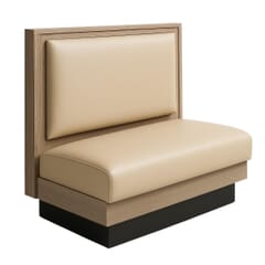 Burano Solid Wood Restaurant Booth – Custom Options