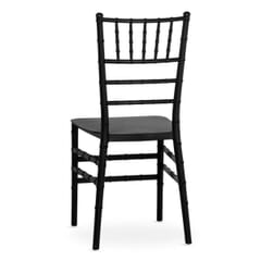 Black Resin Stackable Chiavari Ballroom Chair
