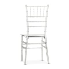 Clear Resin Stackable Chiavari Ballroom Chair