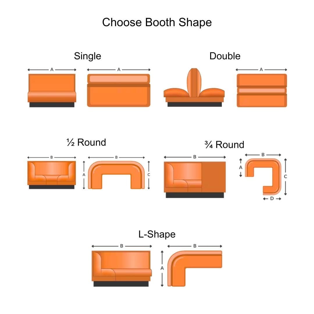 Wood Framed Style Restaurant Booth &ndash; Custom Options
