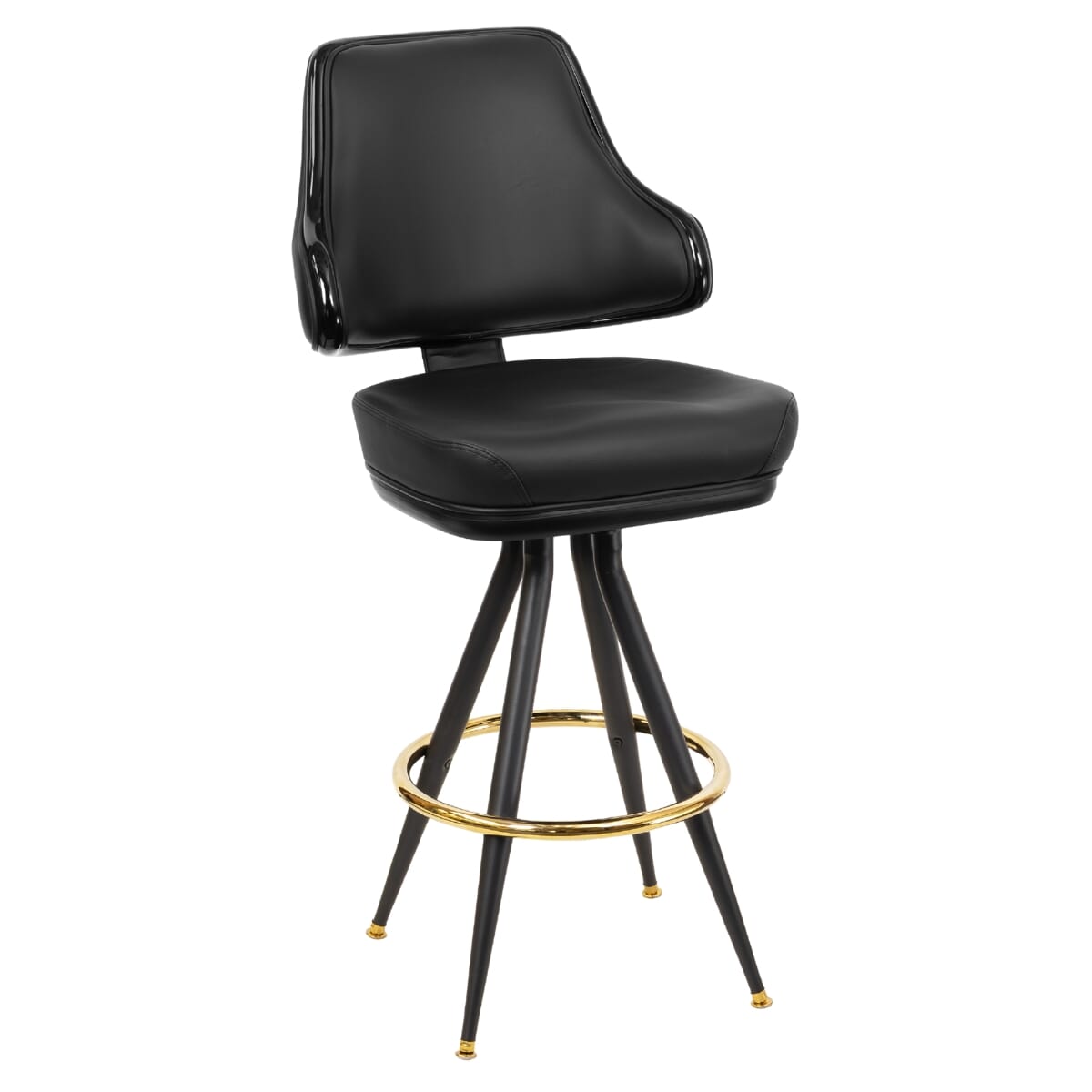 Top Shelf Collection Gladiator 1025 Bucket Bar Stool on Vintage Base