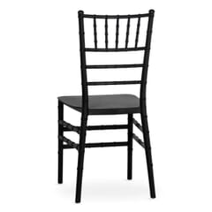 Black Chiavari Resin Ballroom Stackable Chair