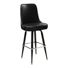 Finn Metal Restaurant Bar Stool with Choice of 2 Upholstered Seats