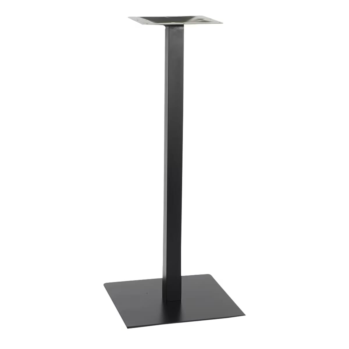 Palermo Black Square Table Base (18 x 18, Available in Standard & Bar Height!)