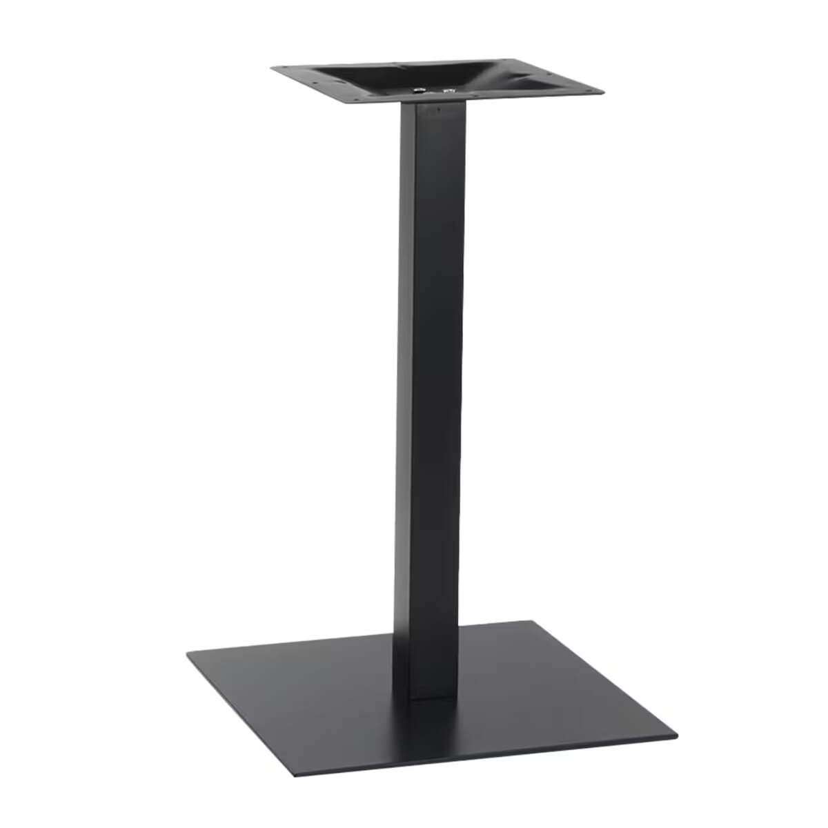 Palermo Black Square Table Base (18 x 18, Available in Standard & Bar Height!)