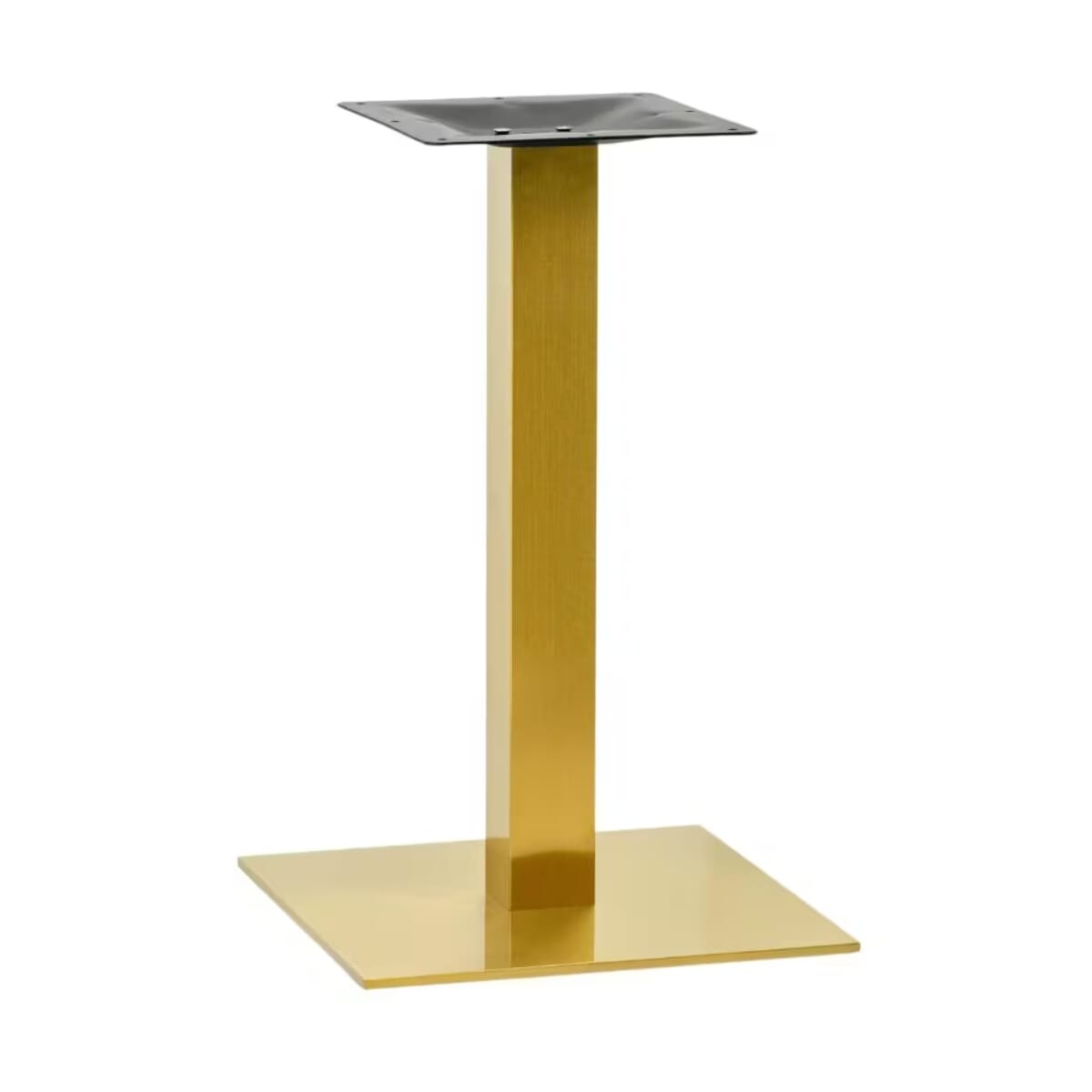 Palermo Gold Square Table Base (18 x 18, Available in Standard & Bar Height!)