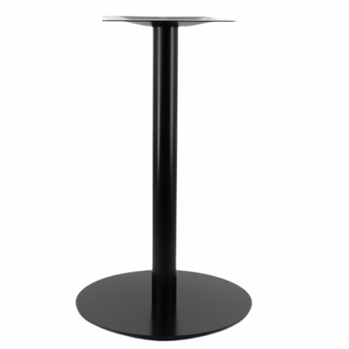 Palermo Round Steel Black Table Base (18