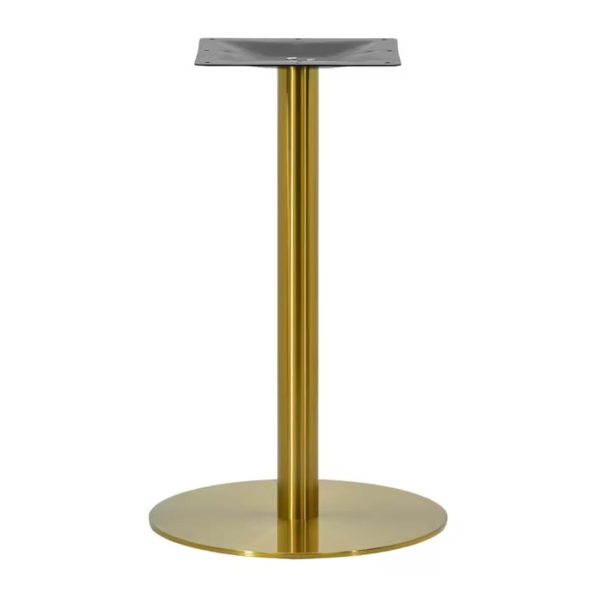 Palermo Round Steel Gold Table Base (18