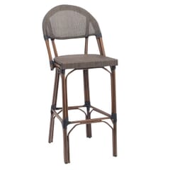 Sydney Collection Textilene Weave Bar Stool