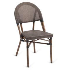 Sydney Collection Synthetic Textilene Weave Side Chair