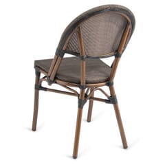 Sydney Collection Synthetic Textilene Weave Side Chair