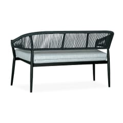 Brezza Outdoor Lovechair with Gray Seat and Back