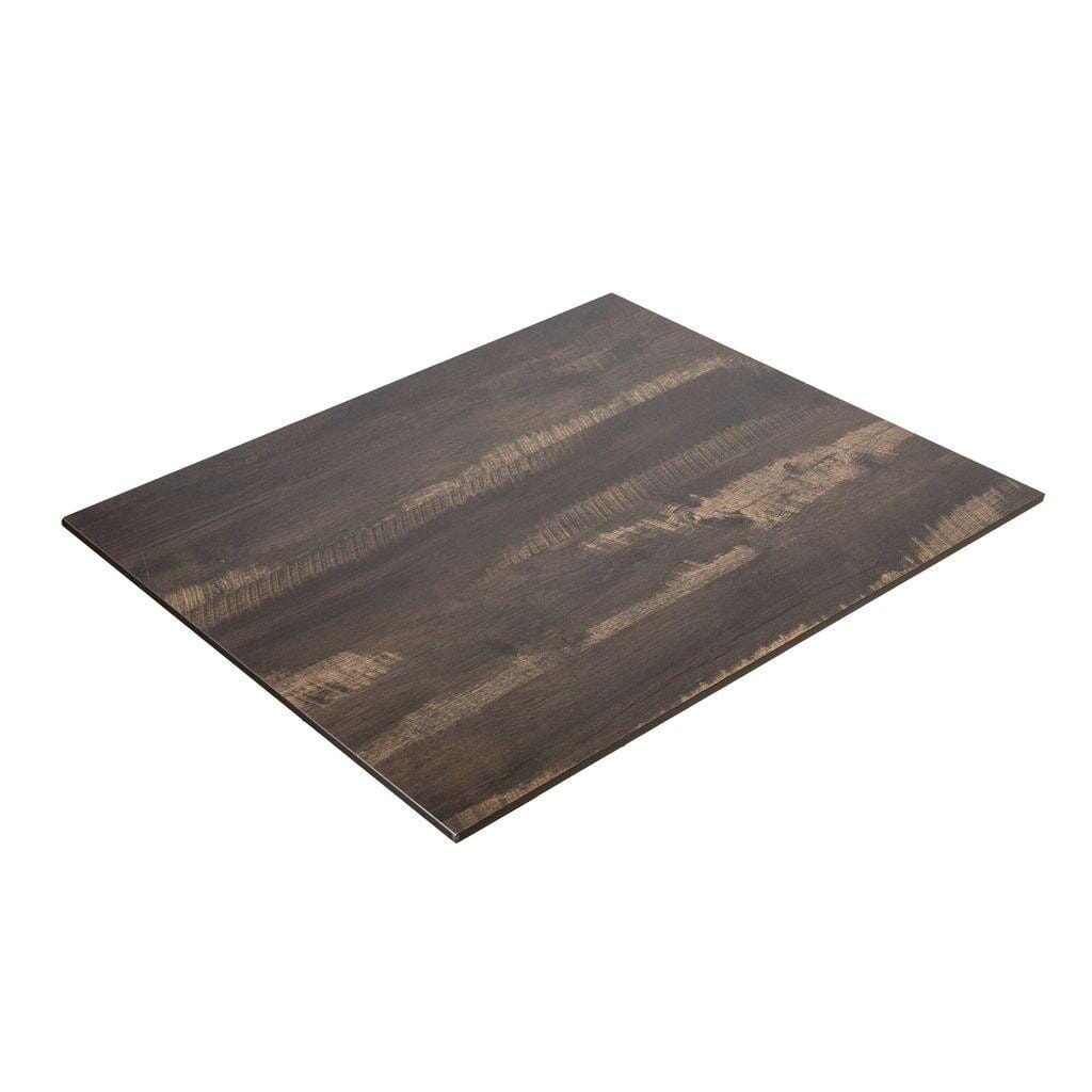 Compact-Exterior Laminate Restaurant Square / Rectangle Table Top in Java (Multiple Sizes Available!)