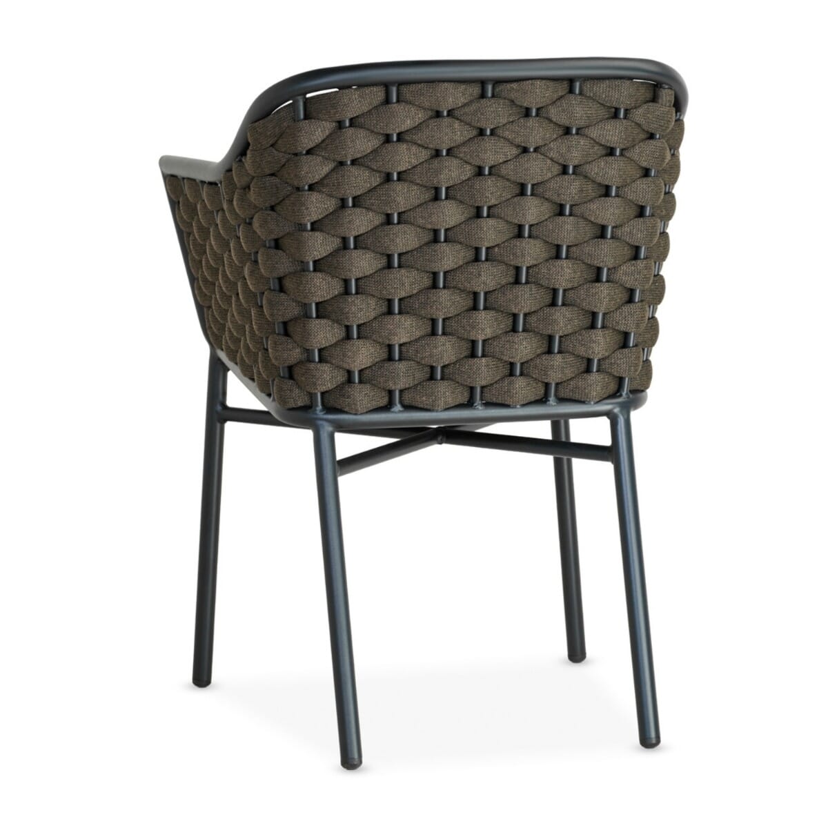 Brown Woven Outdoor Restaurant Chair