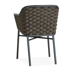 Brown Woven Outdoor Restaurant Chair