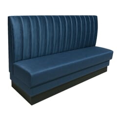 Twelve Channel Style Restaurant Booth – Custom Options