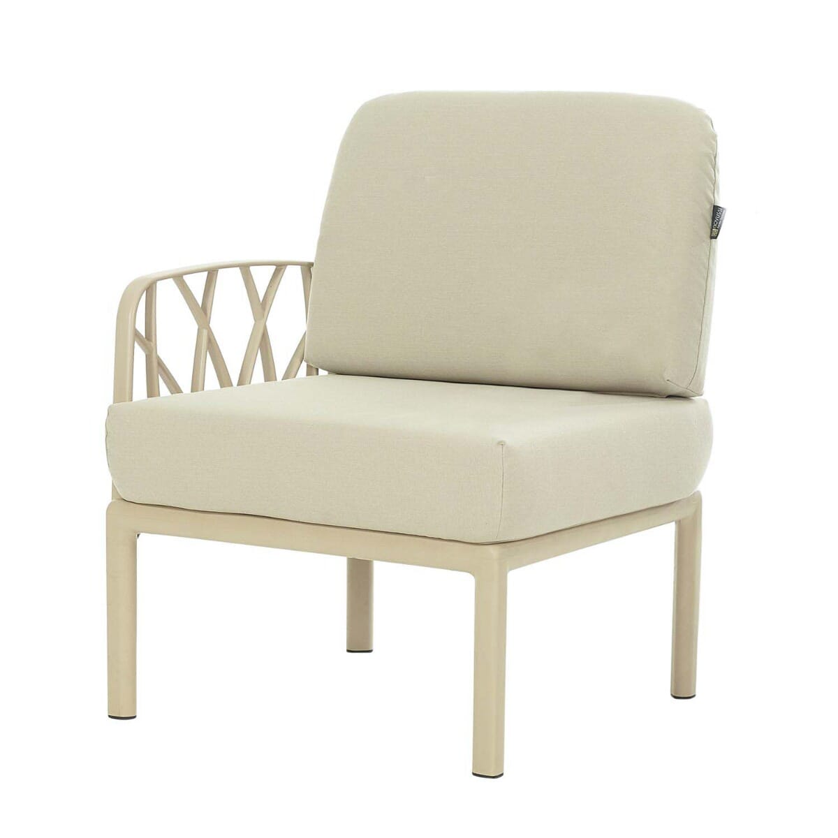 Venice Modular Patio & Indoor Chair with Left Armrest