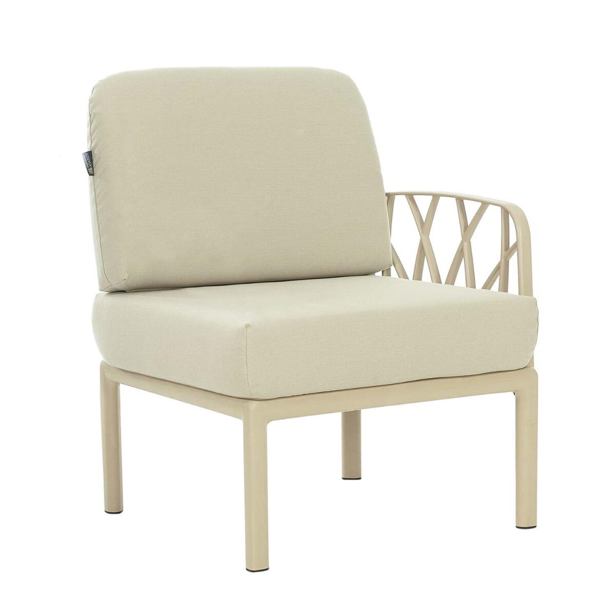Venice Modular Patio Lounge Chair with Right Armrest