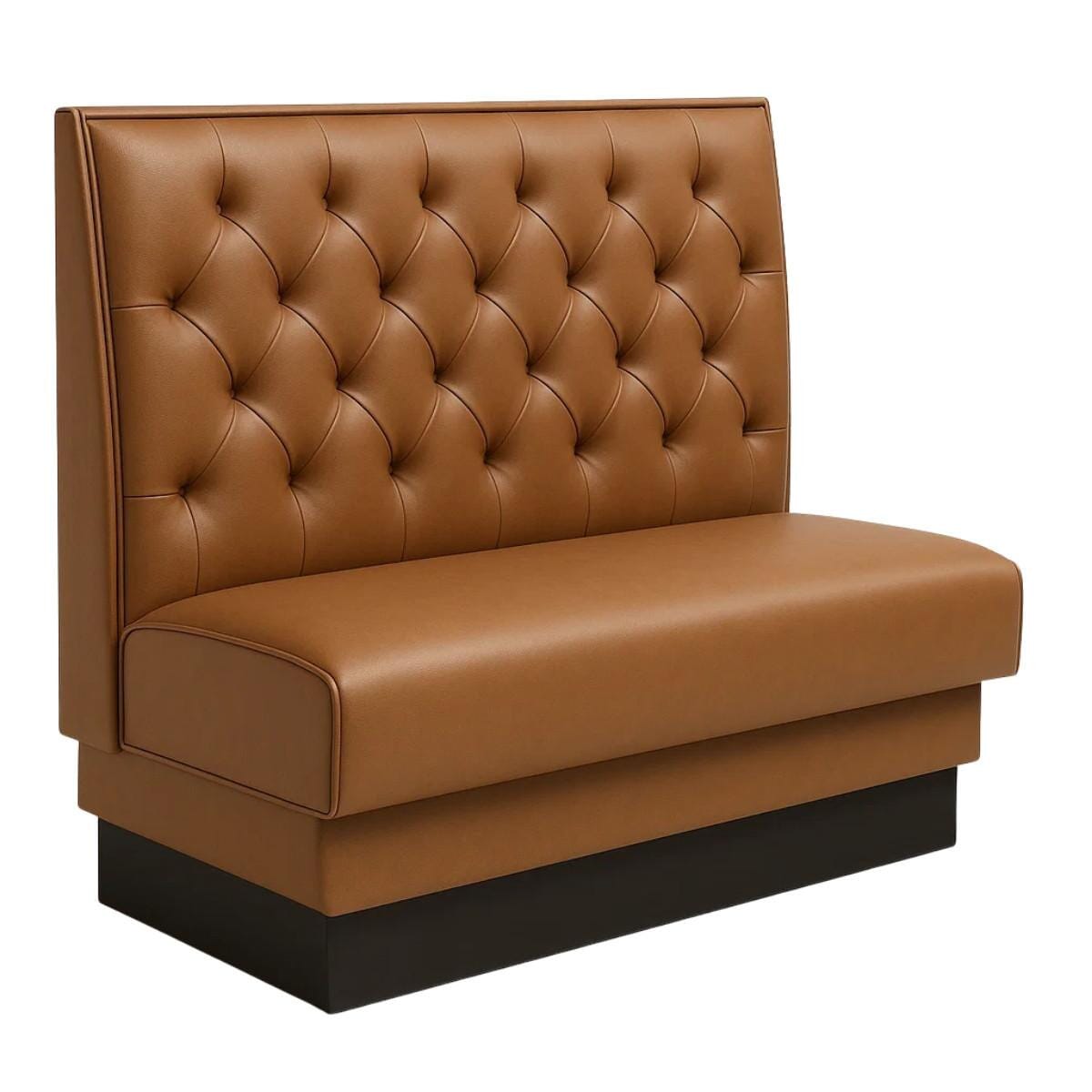 Quilted Tufted Restaurant Booth with Custom Options