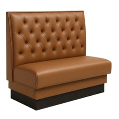 Quilted Tufted Restaurant Booth with Custom Options