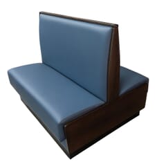 Amalfi Solid Wood Upholstered Restaurant Booth with Custom Options