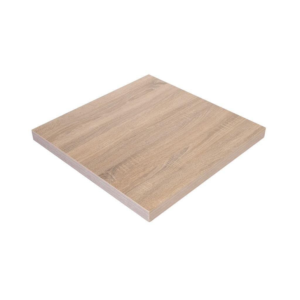 DUROlight Laminate Restaurant Square / Rectangle Table Top in Oak (Multiple Sizes Available!)